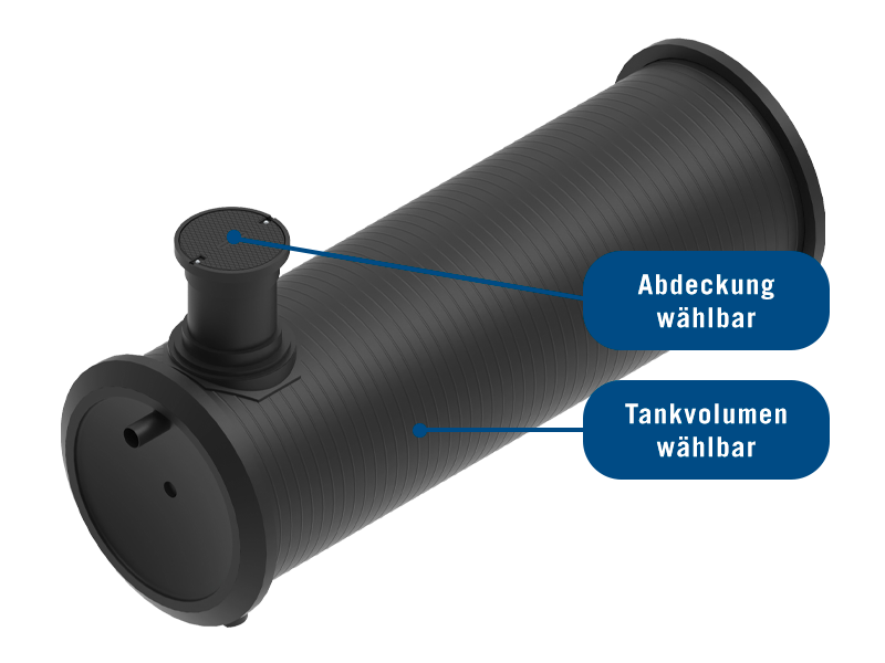 Abwasser POSEIDON L Doppelwandtank