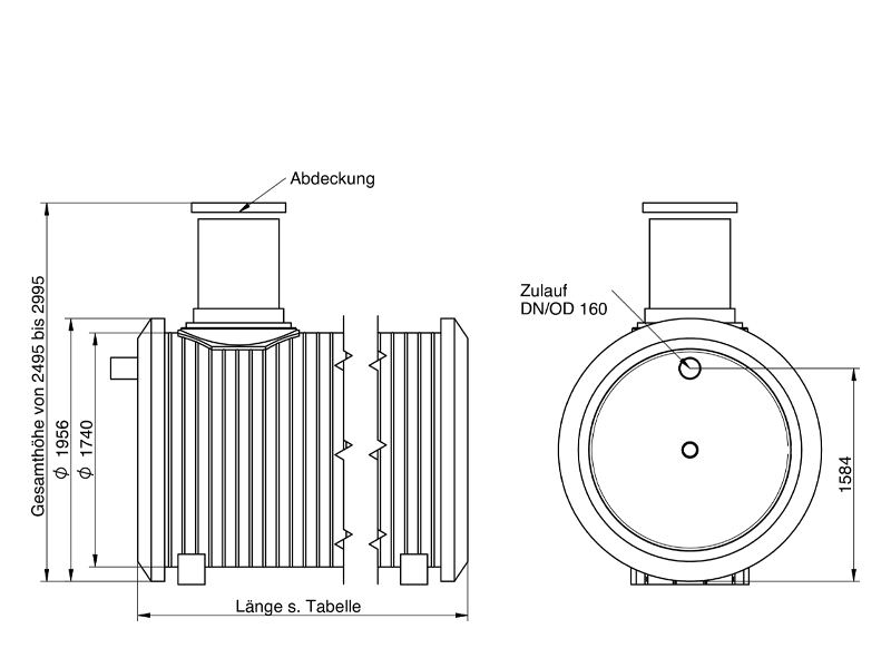 Maßzeichnung