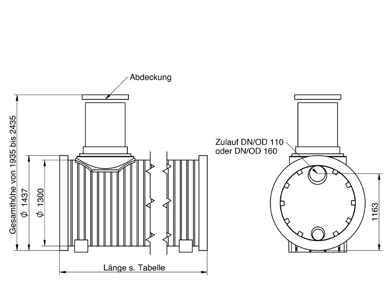 Maßzeichnung