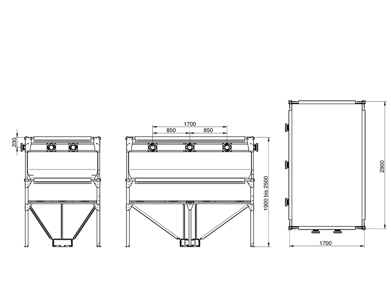 Maßzeichnung GEObox SPEED 17/29