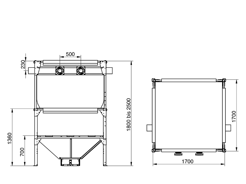 Maßzeichnung GEObox SPEED 17