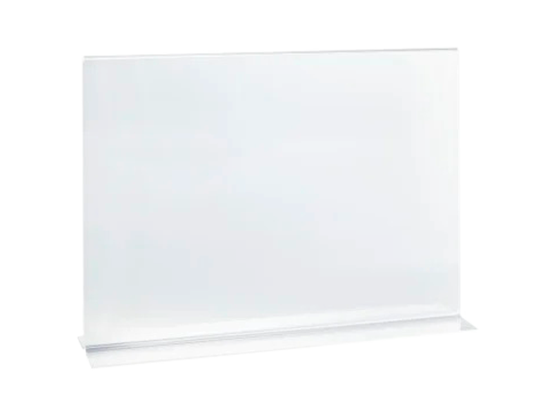 T-Aufsteller Acrylglas DIN A4 quer