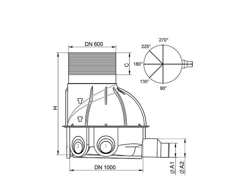 Maßzeichnung