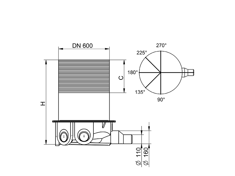 Maßzeichnung