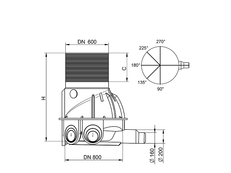 Maßzeichnung