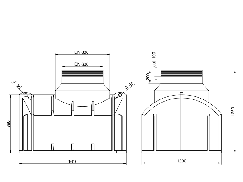 Maßzeichnung