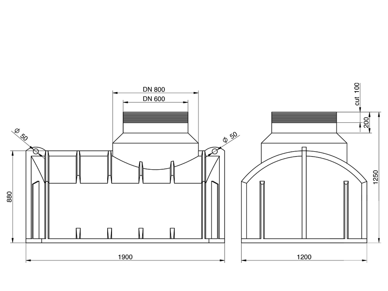 Maßzeichnung