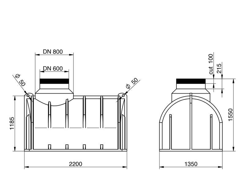 Maßzeichnung
