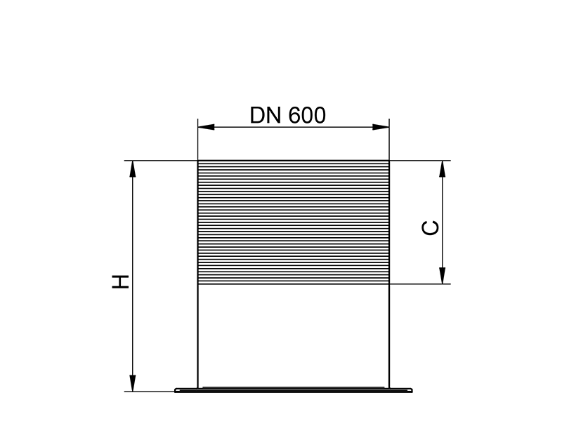 Maßzeichnung