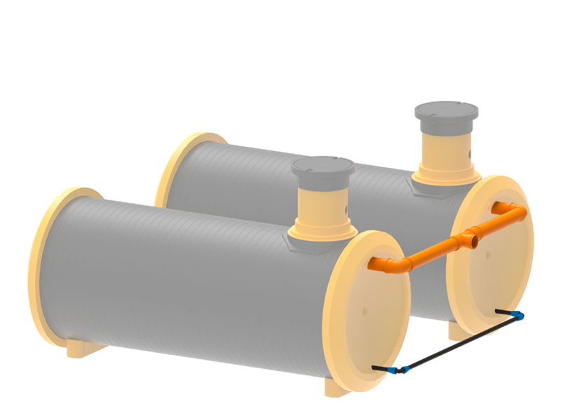 Verbindungsset Regenwasser POSEIDON L