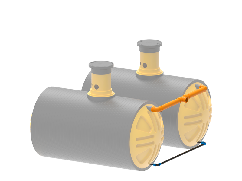 Verbindungsset Regenwasser POSEIDON XXL