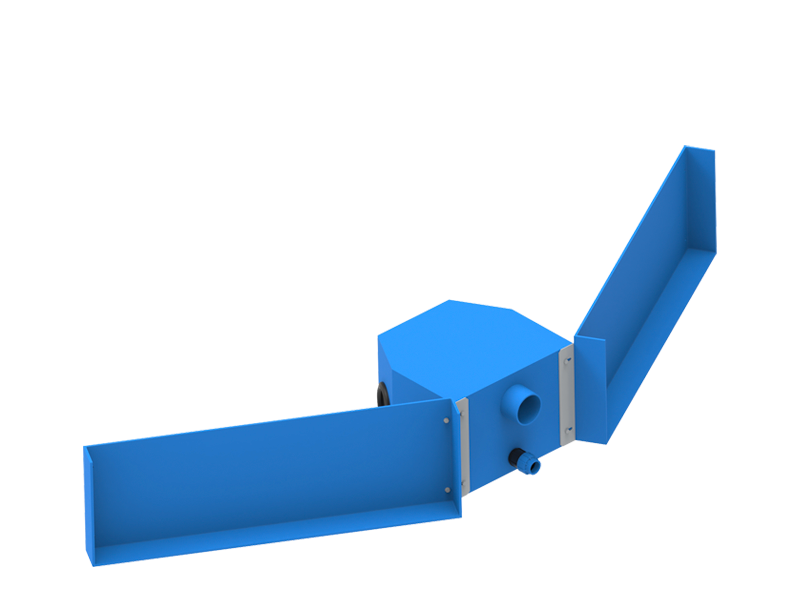 Quellfassungsflügel 2500mm