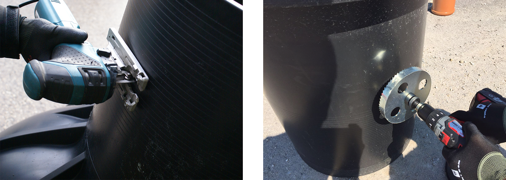 Kontrollschacht Details