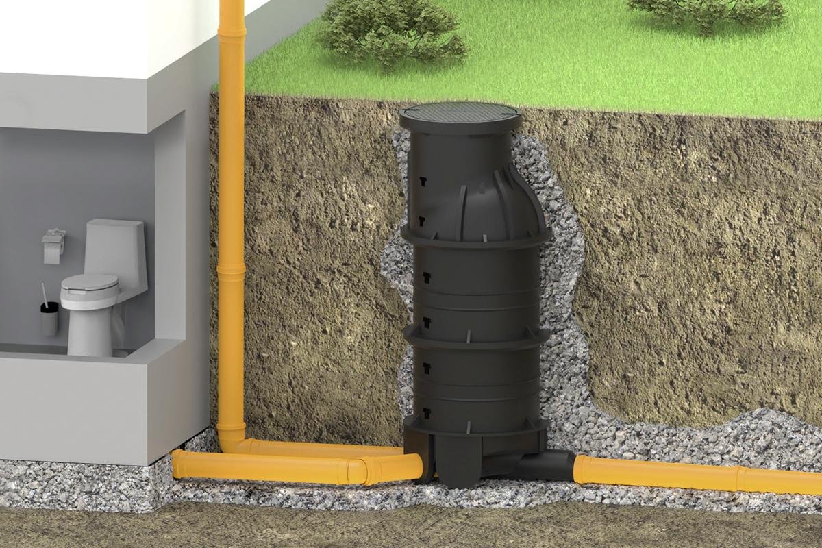 Abwasserkontrollschächte