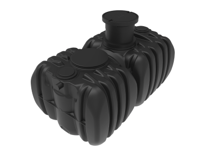 Abwasser Flachtank