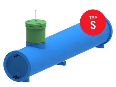 POSEIDON S Trinkwassertank Ø1400 mm