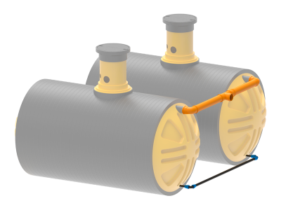 Verbindungsset Regenwasser POSEIDON XXL