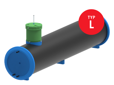 POSEIDON L Doppelwandtank Ø1800 mm